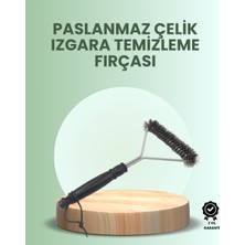 Zenvia Barbekü ve Mangal Için Tel Izgara Temizleyici Fırça Znv-Tcndym