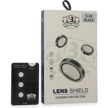 Zenvia  Samsung Galaxy S24 Bilvis Titan Kamera Lens - Siyah ZNV-MRK10346