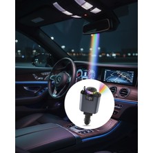 Zenvia Araç Içi Çok Fonksiyonlu Şarj Cihazı Hava Nemlendirici Aroma ve Yıldız Işık Znv-Tcndym