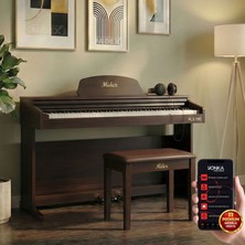 Midex PLX-190SR Gül Ağacı Dijital Piyano 88 Tuşlu Hammer Action ve Tuş Hassasiyeti
