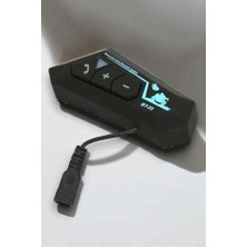Zenvia Kask Kulaklık Bluetooth Motosiklet Kulaklık Intercom Su Geçirmez Znv-Tcndym