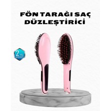 Zenvia Profesyonel Saç Düzleştirici 5 Kademeli Isı Ayarlı Seramik Plakalı ZNV-HBY3245