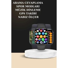 Zenvia Bluetooth Bağlantılı Kablosuz Kulaklık ve Yeni Nesil Akıllı Saat 5.0 Bluetooth Znv-Tcndym