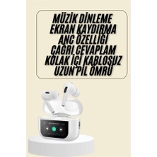 Zenvia Dokunmatik Ekranlı Bluetooth Kulaklık Tws Ios Android Tüm Telefonlara Uyumlu Kulaklık Znv-Tcndy