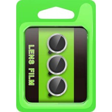 Zenvia  Samsung Galaxy S25 Fe Raze Metal Kamera Lens - Gümüş ZNV-MRK10346