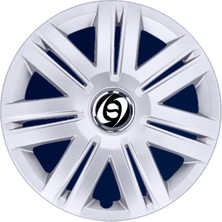 SJS Volkswagen Jant Kapağı Gri 14 inç Kırılmaz ve Esnek