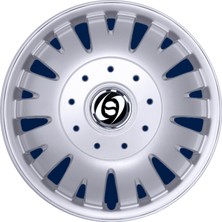 SJS Ford Jant Kapağı Gri 16 inç (Bombeli Model) Kırılmaz ve Esnek