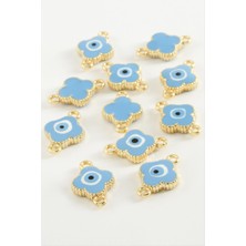 Zenvia Çiçek Çift Kulplu Mineli Bileklik ve Kolye Ucu Aparatı 1 Adet ZNVBJTR-23577