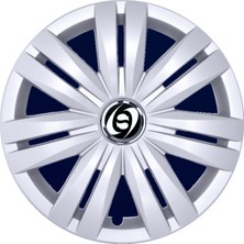 SJS Volkswagen Jant Kapağı Gri 17 inç Kırılmaz ve Esnek