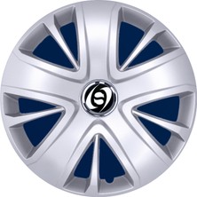 SJS Renault Jant Kapağı Gri 15 inç Kırılmaz ve Esnek