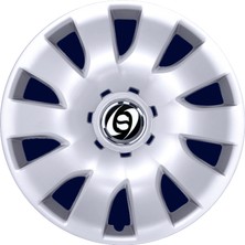 SJS Fiat Doblo Jant Kapağı Gri 16 inç Kırılmaz ve Esnek