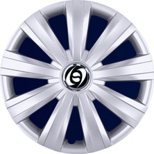 SJS Volkswagen Jant Kapağı Gri 15 inç Kırılmaz ve Esnek