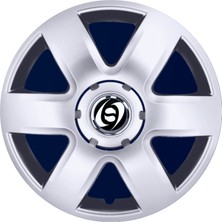 SJS Renault Kangoo Jant Kapağı Gri 15 inç Kırılmaz ve Esnek