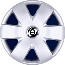 SJS Renault Megane Jant Kapağı Gri 15 inç Kırılmaz ve Esnek