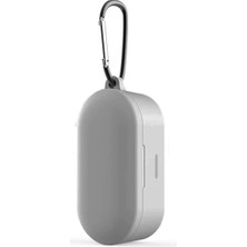 Zenvia Qcy T1S/T2C Bluetooth Kulaklık Için Silikon Koruma Kılıf+ ANAHTARLIK-(5775) ZNV-HBY3245