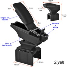 Carub Kolçak Kromlu Bardaklıklı Siyah BR4705707