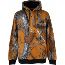 Tough Challenger Outdoor Challenger Kapüşonlu Avcı Poları Kanguru Cep Av Kamuflajı Hoodie DA503 001