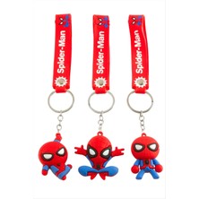 Zenvia Örümcek Adam Silikon Anahtarlık ZNVBJTR-23577