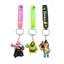 Zenvia Çzgflm Karakteri Silikon Anahtarlık ZNVBJTR-23577