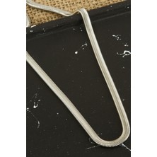 Zenvia Kobra Italyan Zincir Kolye 45 cm ZNVBJTR-23577