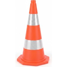 Zeplin 90 cm Pvc Trafik Konisi Çift Reflektifli