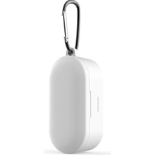 Zenvia Qcy T1S/T2C Bluetooth Kulaklık Için Silikon Koruma Kılıf+ ANAHTARLIK-(5775) ZNV-HBY3245