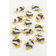 Zenvia Balık Tek Kulp Mineli Bileklik ve Kolye Ucu Aparatı 1 Adet ZNVBJTR-23577