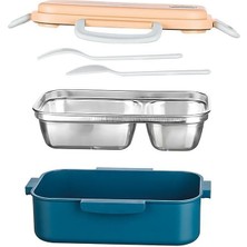 Zenvia Çelik Beslenme Kabı - Benmari Model - 150 x 300 ml ZNV-EVVN3263