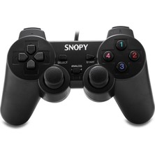 Zenvia Snopy SG-401 Usb/pc/ps3 1.8mt Kablolu Çift Titreşimli GAMEPAD(1923) ZNV-HBY3245