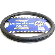 Carub Geçmeli Direksiyon Kılıfı Siyah 40 cm BR1841424