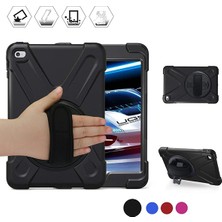 Zenvia Ipad Mini 4/ 5 Shockproof 3 Katmanlı Standlı Zırh KILIF-(5775) ZNV-HBY3245
