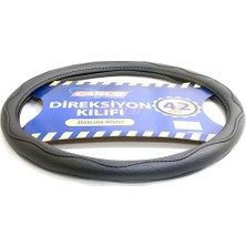 Carub Geçmeli Direksiyon Kılıfı Siyah 42 cm BR1841378