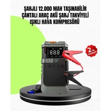 Zenvia 4’ü 1 Arada Powerbank Özellikli Araç Akü Şarj Takviye Cihazı ZNV-HBY3245