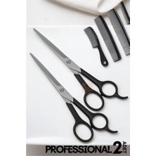 Zenvia Turk Berber Makası 2 Adet Profesyonel 6.5 Inç Çelik ZNV-HBY3245