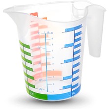 Zenvia Ölçü Kabı Dereceli Renkli 1000 ml ZNV-EVVN3263