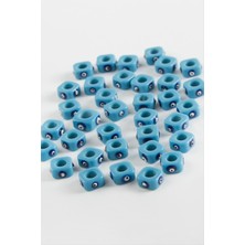 Zenvia Cam Nazar Küp Boncuk 1 Adet ZNVBJTR-23577