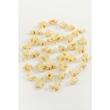 Zenvia Karışık Tek Kulplu Metal Bileklik ve Kolye Ucu Aparatı 1 Adet ZNVBJTR-23577