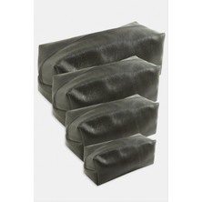 Zenvia 4 Adet El Tutmalı Makyaj Çantası ZNVBJTR-23577