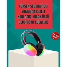 Zenvia Type-C Şarjlı Rgb Işıklı Bluetooth Oyuncu Kulaklığı ZNV-HBY3245