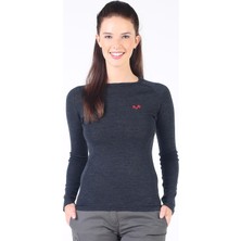 Woolona Alize Uzun Kollu Kadın Sweatshirt - ANT