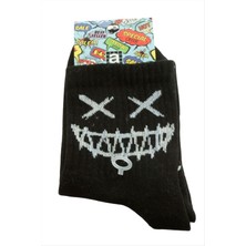 Zenvia Canavar Kolej Çorap 8*28 ZNVBJTR-23577