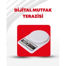 Zenvia 10 kg Kapasiteli LCD Ekranlı Dijital Mutfak Tartıs ZNV-HBY3245