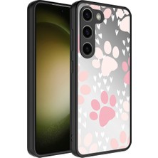 ZM Store Galaxy S23 Plus Uyumlu Kılıf Aynalı Desenli Parlak Mirror Kapak