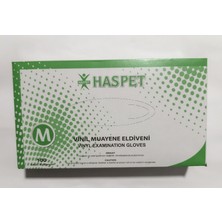 Haspet Nitril Muayene Eldiveni 100 Lü Pudrasız