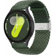 MMP Shop Samsung Galaxy Watch 4 5 6 7 Fe 40 44MM Classic 42 43 46 47MM Uyumlu 20MM Metal Klipsli Örgü Kordon