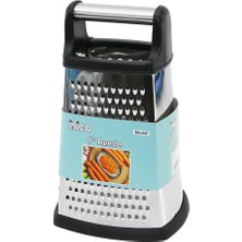 Zenvia 9 Inç - Dörtgen   Lüks  Metal Rende (4887) ZNVA-GO3146