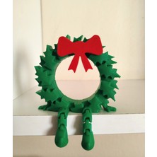 “sevimli Yılbaşı Figürü | 3D Baskı Hareketli Mini Dekor 8 cm