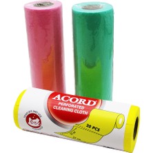 Zenvia Acord SOFTTEX-415 Rulo Perforated Sarı Bez 20 Parça (4887) ZNVA-GO3146