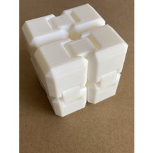 Pazarora Sonsuz Küp Infinity Küp 3D Baskı, Eğlenceli ve Taşınabilir Fidget Oyuncağı