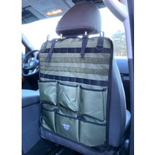 Özgürce Çok Fonksiyonlu Araç Iç Organizer, Koltuk Arkası Taktikal Tip, Çok Amaçlı Kullanım